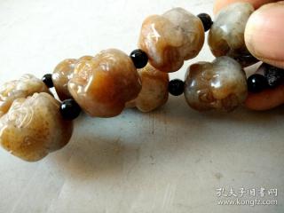 清代和田玉手串